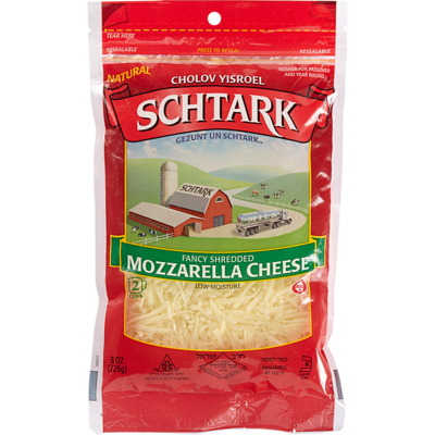 Schtark Fromage mozzarella râpé Schtark casher 227 g, 4,18 $/100g