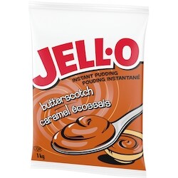 Jell-O Instant Pudding, Butterscotch - 1 kg | Wholesale Club