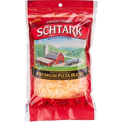 Schtark Kosher Cheese, Shredded, Premium Pizza Blend  227 g, $4.19/100g