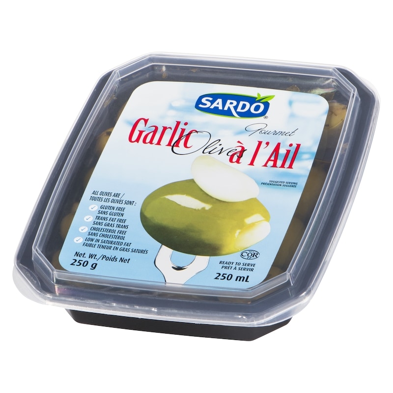 Garlic Stuffed Green Olives