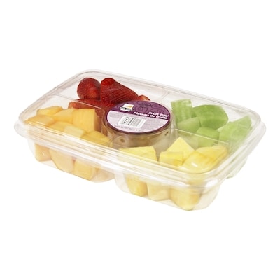 Plateau de fruits avec raisins