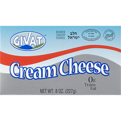 Givat Kosher Cream Cheese Bar 227 g, $3.21/100g