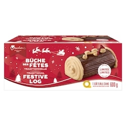Vachon Bûche des Fêtes originale 600 g, 2,17 $/100g