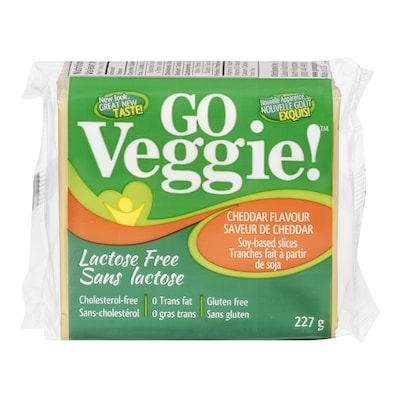 Galaxy Veggie Cheese Slices 227 g, $2.20/100g