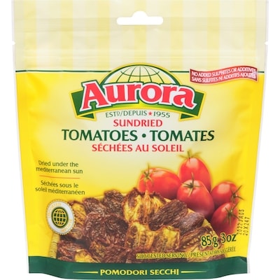 Aurora Tomates séchées 85 g, 3,32 $/100g
