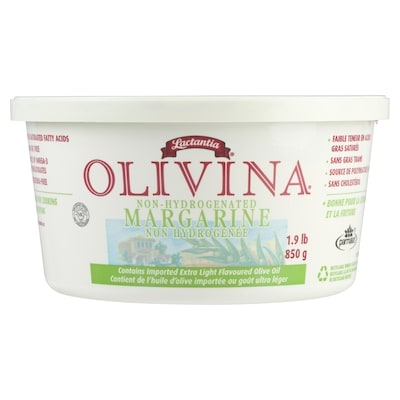 Lactantia Olivina Margarine 850 g, $0.69/100g