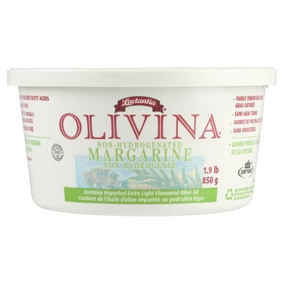 Lactantia Margarine Olivina 850 g, 0,71 $/100g