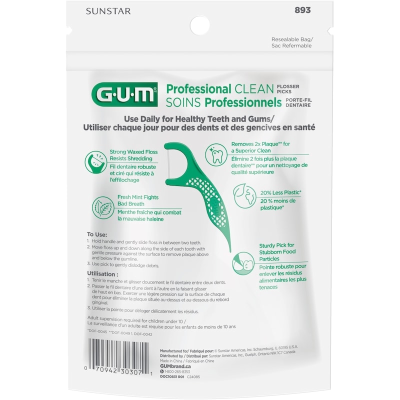 Flosser Picks Fresh Mint