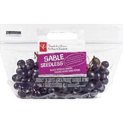 PC Organics Black Seedless Grapes - 907 g | Loblaws
