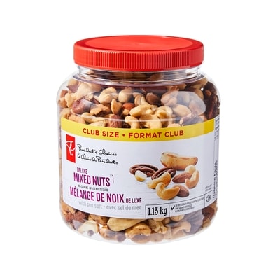 le Choix du Président Mélange de noix de luxe avec sel de mer, format club 1.13 kg, 2,65 $/100g