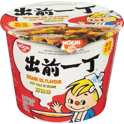 Nissin Bowl Noodles, Sesame Oil Flavour 110 g, $2.72/100g