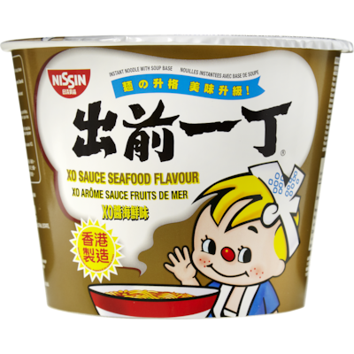 Nissin Bol de nouilles à la sauce XO et aux fruits de mer 133 g, 1,88 $/100g
