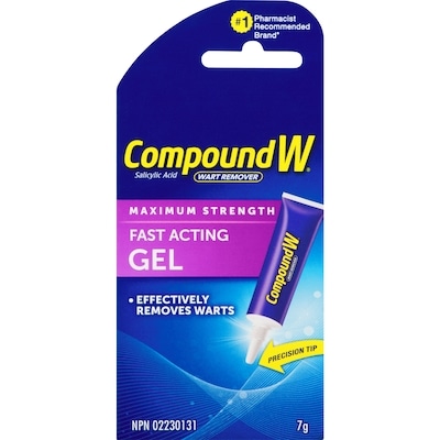 Compound W Gel for Warts 7 g, $164.14/100g