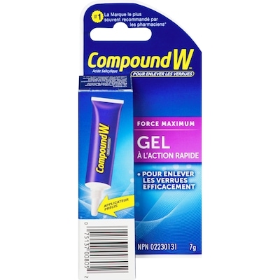 Compound W Traitement antiverrues en gel 7 g, 164,14 $/100g