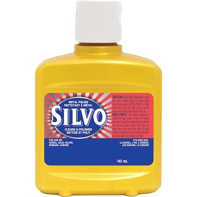 Silvo Metal Polish, Cleans and Polishes - Nickle Silver Gold 142 ml, $6.68/100ml