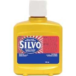 Silvo Vernis à métaux - Nettoie et polit - Nickle Silver Gold 142 ml, 6,68 $/100ml