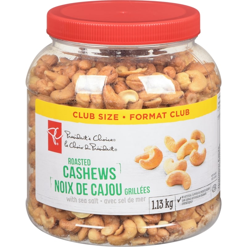 Roasted Cashews with Sea Salt
