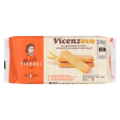 Vicenzi Doigts de dame 200 g, 2,25 $/100g