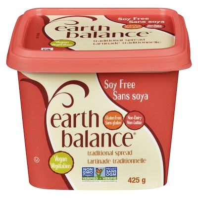 Earth Balance Soy Free Buttery Spread     425 g, $1.88/100g