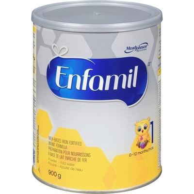 Enfamil Baby Formula Powder 900 g, $5.33/100g $2.42/1lb