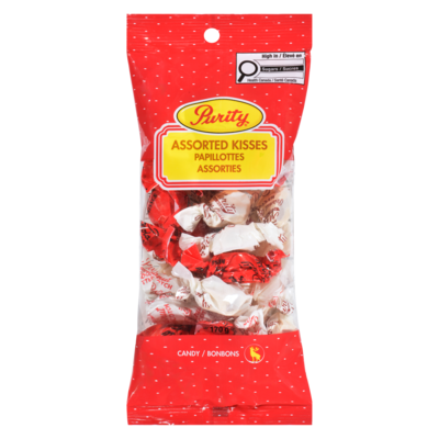 Purity Assorted Kisses 170 g, $2.35/100g