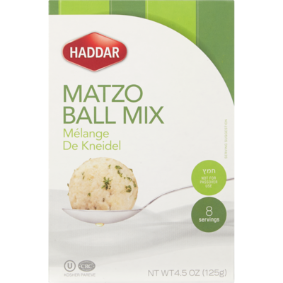 Haddar Matzo Ball Mix 125 g, $2.63/100g