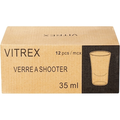 null Verre à liqueur 35 ml 12x1.0 ea, 1,17 $/1ch