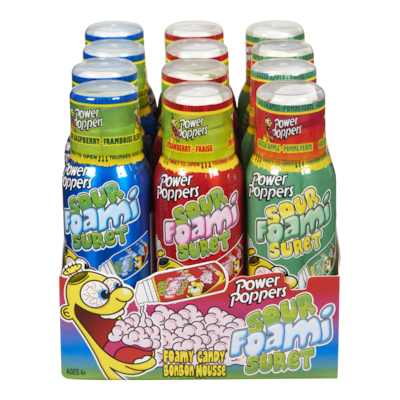 Regal Friandise surette bonbons mousse Power Poppers 12 ea, 2,67 $/1ch