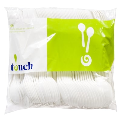 null Touch Soup Spoons, Plastic 200x1.0 ea, $0.03/1ea