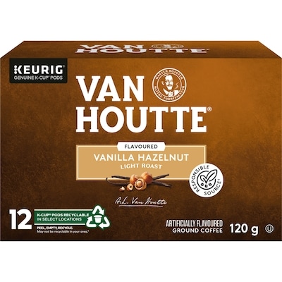 Keurig Vanilla Hazelnut, Light Roast, K-Cup Coffee Pods, 12 Count 12 ea, $1.33/1ea