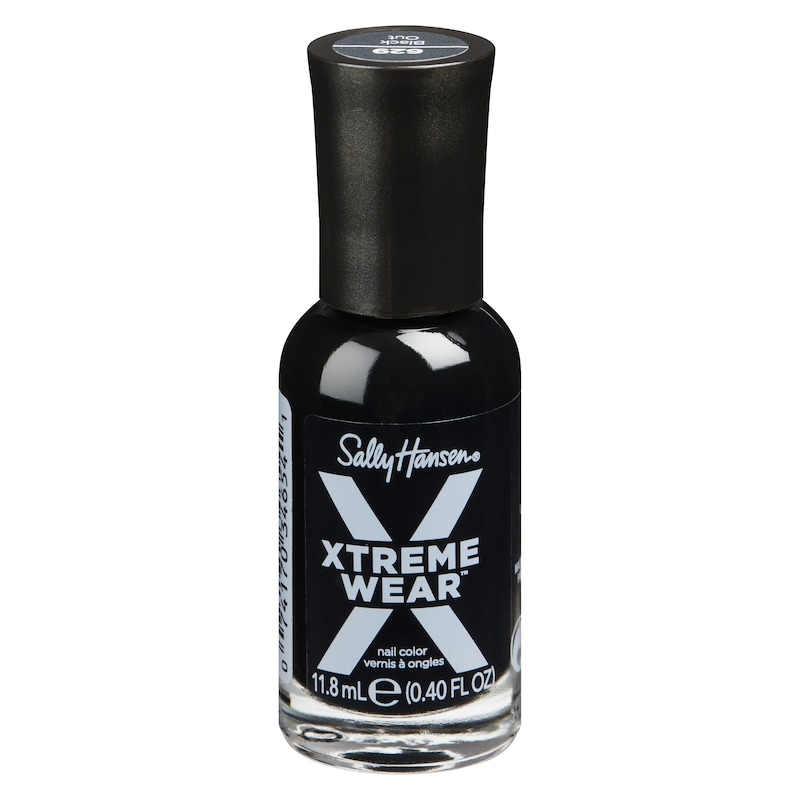 Xtreme Wear Nail Polish, Black Out