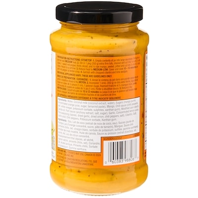 Thaï Mango Curry Cooking Sauce