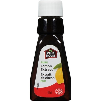 Club House Extrait De Citron Pur 43 ml, 11,60 $/100ml