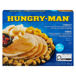 Hungry-Man Dinde 455 g, 1,32 $/100g