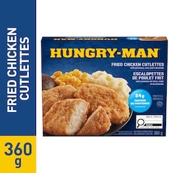 Hungry-Man Fried Chicken Cutlettes 360 g, $1.75/100g