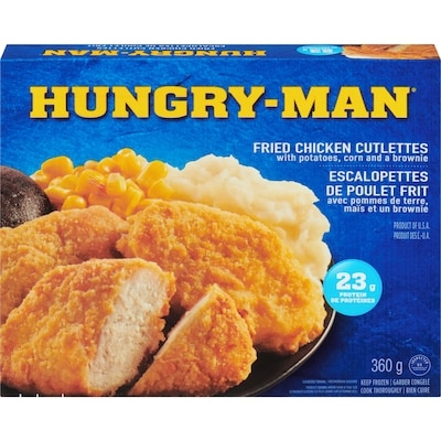 Hungry-Man Fried Chicken  360 g, $1.94/100g
