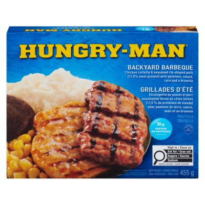 Hungry-Man Grillades d’été 455 g, 1,60 $/100g