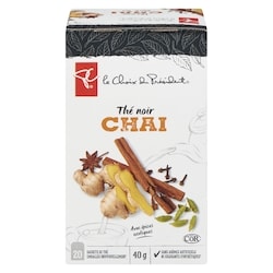 le Choix du Président Thé noir chai 20 ea