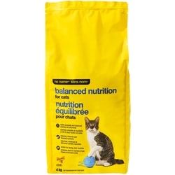 No Name Balanced Nutrition Cat Food 4 kg, $0.40/100g