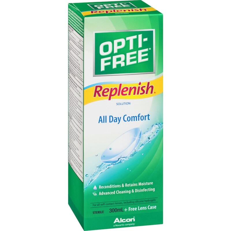 Replenish Contact Lens Solution