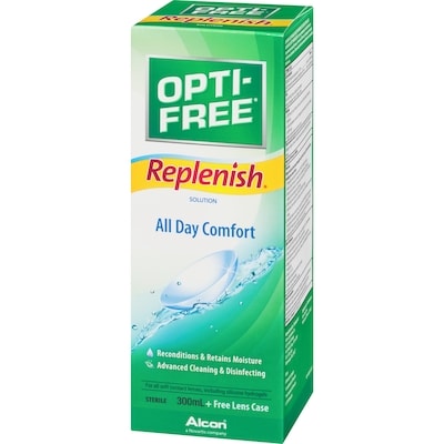Replenish Contact Lens Solution