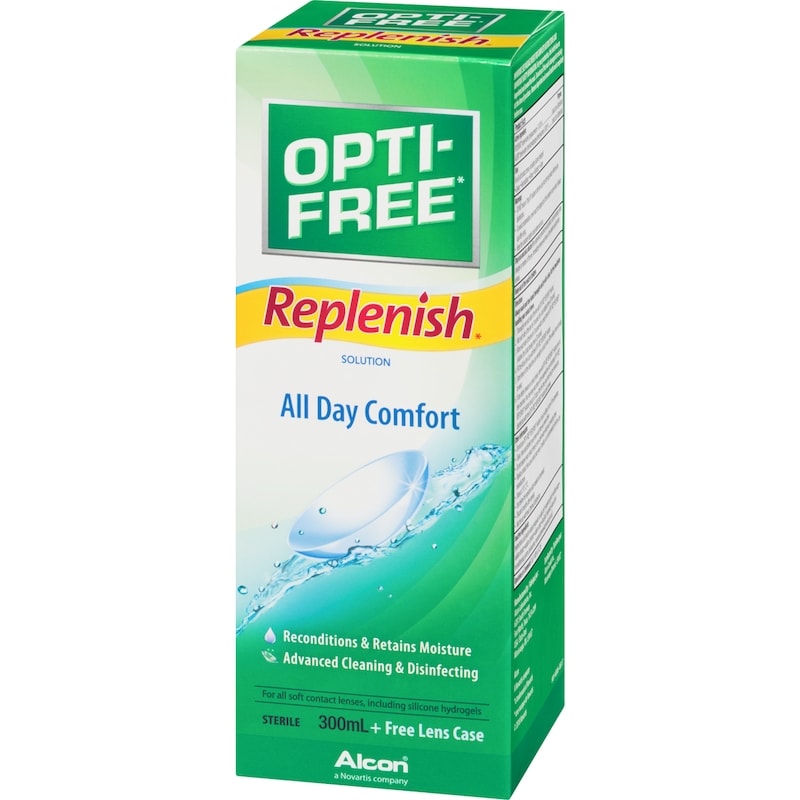 Replenish Contact Lens Solution