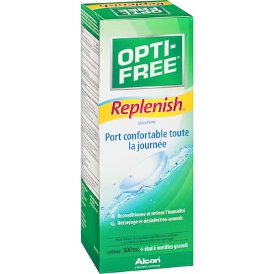 Solution pour verres de contact Replenish