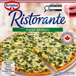 Dr. Oetker Pizza Ristorante aux épinards 390 g, 1,03 $/100g