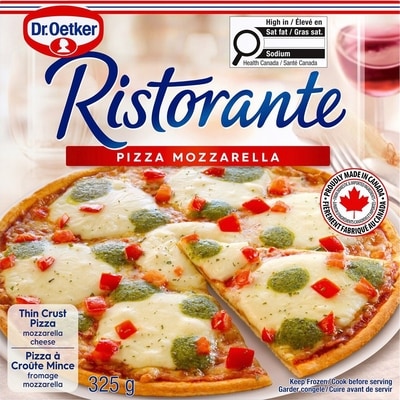 Dr Oetker Ristorante Thin Crust Mozzarella Pizza 325 g, $1.23/100g