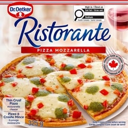 Dr. Oetker Ristorante Pizza mozzarella 325 g, 1,23 $/100g