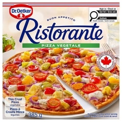 Dr Oetker Ristorante Thin Crust Vegetable Pizza 385 g, $1.82/100g
