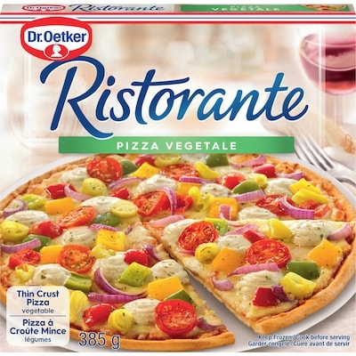 Dr. Oetker Ristorante Pizza aux légumes 385 g, 1,82 $/100g