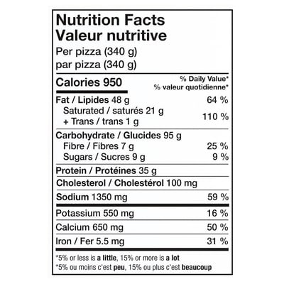 Ristorante Thin Crust Quattro Formaggi (4 Cheese) Pizza