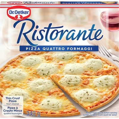 Dr. Oetker Ristorante Pizza aux 4 fromages 340 g, 2,06 $/100g